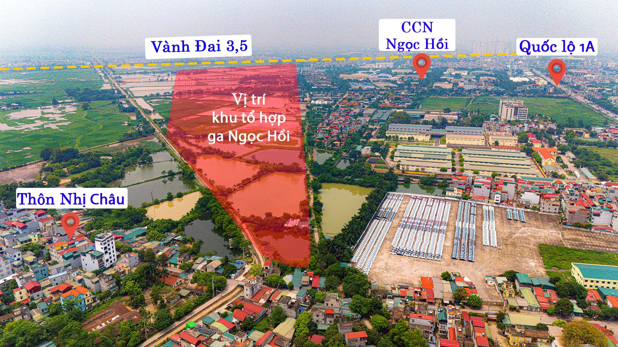 Hà Nội: Toàn cảnh khu đất sẽ được xây dựng tổ hợp ga 19.000 tỷ, là nơi dừng chân của đường sắt tốc độ cao- Ảnh 2.