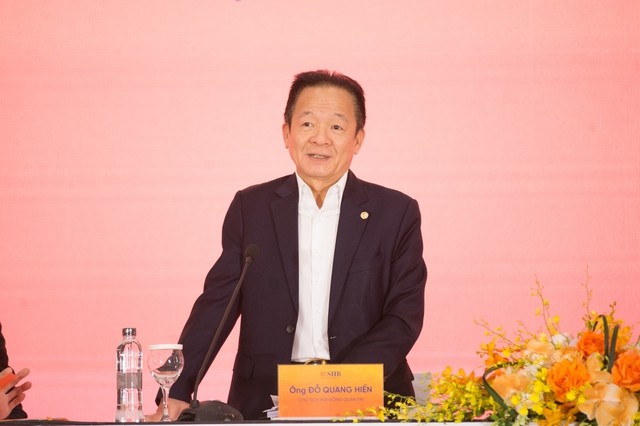Chủ tịch SHB Đỗ Quang Hiển nói về thương vụ bán ngân hàng con: 'Đối tác bảo chúng tôi ghê gớm nhưng họ rất thích'- Ảnh 1.