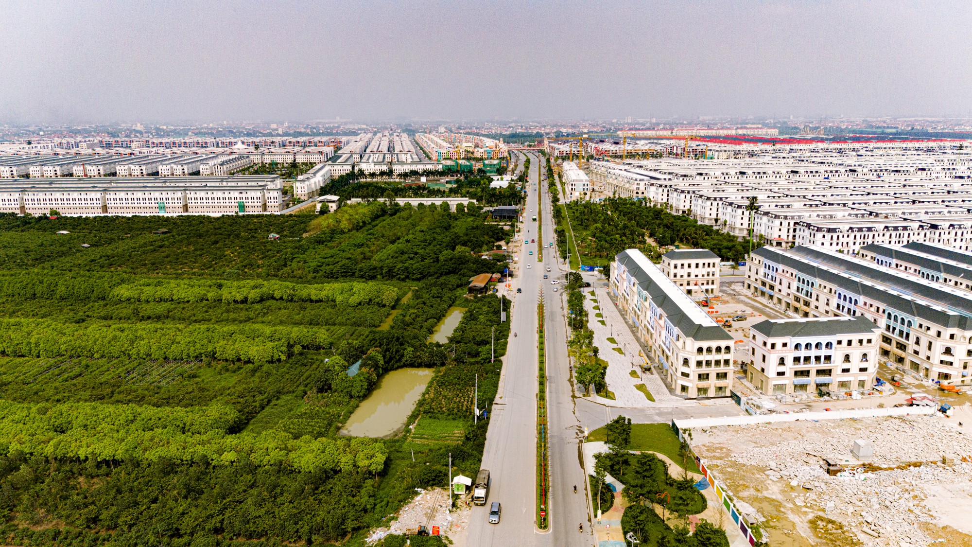 Toàn cảnh khu vực được xây dựng tuyến đường rộng 80m, kết nối 3 “siêu đô thị” 13 tỷ USD lớn bậc nhất phía Bắc- Ảnh 10.