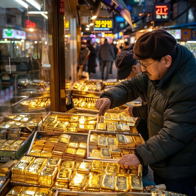 Đến lượt Hàn Quốc bán vàng như mớ rau trong siêu thị tiện lợi và máy tự động: Nhu cầu tăng cao nhất 20 năm qua vì lạm phát và đồng tiền mất giá - Ảnh 2.