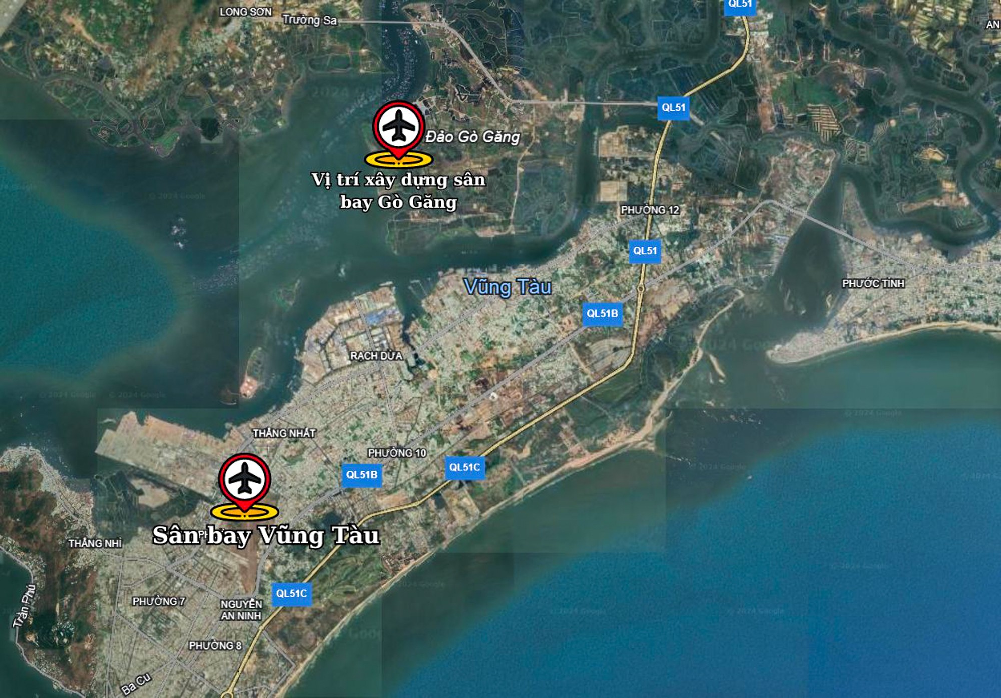 Khu vực sẽ được xây dựng sân bay 9.000 tỷ, rộng gần 250 ha, ở tỉnh giàu có bậc nhất Việt Nam